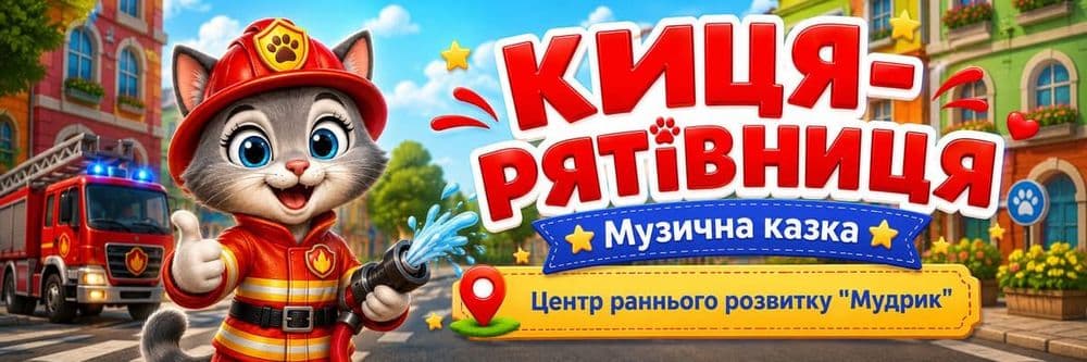 Музична казка "Киця-рятівниця"